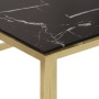 Goldener Couchtisch aus Edelstahl und gehärtetem Glas von , Couchtisch - Ref: Foro24-349948, Preis: 172,99 €, Rabatt: %