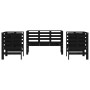 Garden furniture set 3 pieces solid black pine wood by , Garden sets - Ref: Foro24-825146, Price: 174,82 €, Discount: %