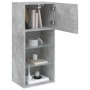 TV cabinets with LED lights 2 pcs concrete gray 40.5x30x90 cm by , TV Furniture - Ref: Foro24-837050, Price: 96,85 €, Discoun...