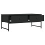 Mesa de centro madera de ingeniería negro 101x49x39,5 cm de , Mesas de centro - Ref: Foro24-837737, Precio: 78,50 €, Descuent...