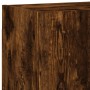 Wall TV cabinets 5 pieces engineered wood smoked oak by , TV Furniture - Ref: Foro24-3216461, Price: 231,10 €, Discount: %