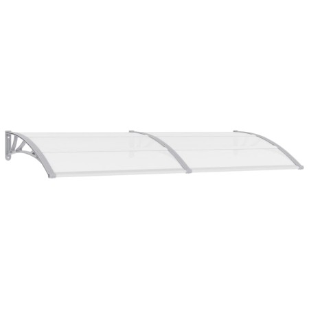 Gray PC door canopy 240x100 cm by vidaXL, Awnings - Ref: Foro24-45631, Price: 123,99 €, Discount: %