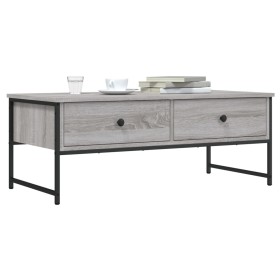 Mesa de centro madera de ingeniería gris Sonoma 101x49x39,5 cm de , Mesas de centro - Ref: Foro24-837740, Precio: 78,50 €, De...