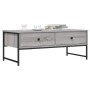 Sonoma gray engineered wood coffee table 101x49x39.5 cm by , Coffee table - Ref: Foro24-837740, Price: 78,65 €, Discount: %