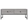 Sonoma gray engineered wood coffee table 101x49x39.5 cm by , Coffee table - Ref: Foro24-837740, Price: 78,65 €, Discount: %