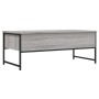 Sonoma gray engineered wood coffee table 101x49x39.5 cm by , Coffee table - Ref: Foro24-837740, Price: 78,65 €, Discount: %