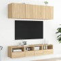 TV wall cabinets 5 pcs engineered wood Sonoma oak by , TV Furniture - Ref: Foro24-3216513, Price: 165,19 €, Discount: %