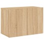 TV wall cabinets 5 pcs engineered wood Sonoma oak by , TV Furniture - Ref: Foro24-3216513, Price: 165,19 €, Discount: %