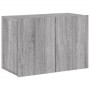 TV Wall Cabinets 5 Pieces Sonoma Gray Engineered Wood by , TV Furniture - Ref: Foro24-3216494, Price: 271,04 €, Discount: %