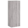 TV Wall Cabinets 5 Pieces Sonoma Gray Engineered Wood by , TV Furniture - Ref: Foro24-3216494, Price: 271,04 €, Discount: %