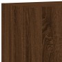 Wall TV cabinets 5 pcs oak brown engineered wood by , TV Furniture - Ref: Foro24-3216524, Price: 234,62 €, Discount: %