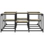 Mesa de centro madera de ingeniería roble Sonoma 91x91x40 cm de , Mesas de centro - Ref: Foro24-839074, Precio: 62,99 €, Desc...