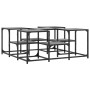 Mesa de centro madera de ingeniería gris Sonoma 91x91x40 cm de , Mesas de centro - Ref: Foro24-839076, Precio: 56,72 €, Descu...