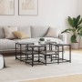 Sonoma gray engineered wood coffee table 91x91x40 cm by , Coffee table - Ref: Foro24-839076, Price: 56,72 €, Discount: %