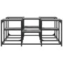 Mesa de centro madera de ingeniería gris Sonoma 91x91x40 cm de , Mesas de centro - Ref: Foro24-839076, Precio: 56,72 €, Descu...