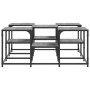 Sonoma gray engineered wood coffee table 91x91x40 cm by , Coffee table - Ref: Foro24-839076, Price: 56,72 €, Discount: %