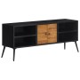 TV-Schrank aus recyceltem massivem Teakholz, 112 x 31 x 45 cm von , TV-Möbel - Ref: Foro24-358526, Preis: 201,99 €, Rabatt: %