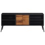 Recycled solid teak TV cabinet 112x31x45 cm by , TV Furniture - Ref: Foro24-358526, Price: 201,20 €, Discount: %