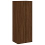 Wall TV cabinets 5 pcs oak brown engineered wood by , TV Furniture - Ref: Foro24-3216545, Price: 198,67 €, Discount: %