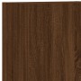 Wall TV cabinets 5 pcs oak brown engineered wood by , TV Furniture - Ref: Foro24-3216545, Price: 198,67 €, Discount: %