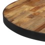 Solid recycled teak round coffee table Ø55x40 cm by , Coffee table - Ref: Foro24-358513, Price: 108,74 €, Discount: %