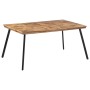 Mesa de comedor madera maciza de teca 169x98,5x76 cm de , Mesas de cocina y de comedor - Ref: Foro24-358532, Precio: 212,03 €...