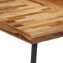 Mesa de comedor madera maciza de teca 169x98,5x76 cm de , Mesas de cocina y de comedor - Ref: Foro24-358532, Precio: 212,03 €...