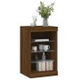 Sideboard with LED lights brown oak 41x37x67 cm by , Sideboards - Ref: Foro24-836727, Price: 49,51 €, Discount: %