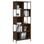 Eichenbraunes Holzwerkstoffregal 72x28x172 cm von , Bücherregale und Regale - Ref: Foro24-3213656, Preis: 100,21 €, Rabatt: %