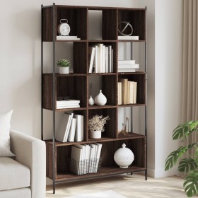 Eichenbraunes Holzwerkstoffregal 102x28x172 cm von , Bücherregale und Regale - Ref: Foro24-3213661, Preis: 141,97 €, Rabatt: %