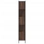 Oak brown engineered wood shelf 102x28x172 cm by , Bookcases and shelves - Ref: Foro24-3213661, Price: 141,76 €, Discount: %