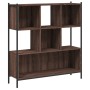 Oak brown engineered wood shelf 102x28x172 cm by , Bookcases and shelves - Ref: Foro24-3213661, Price: 141,76 €, Discount: %