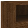 Wall TV cabinets 5 pcs oak brown engineered wood by , TV Furniture - Ref: Foro24-3216564, Price: 217,07 €, Discount: %