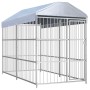 Outdoor kennel with roof 300x150 cm by vidaXL, Dog kennels and fences - Ref: Foro24-144621, Price: 512,30 €, Discount: %