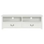 Weißer TV-Schrank aus Holz, 120 x 30 x 40 cm von vidaXL, TV-Möbel - Ref: Foro24-249905, Preis: 161,21 €, Rabatt: %