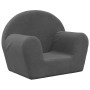 Anthracite gray soft plush children's sofa by , Baby and Toddler Furniture - Ref: Foro24-356982, Price: 38,54 €, Discount: %