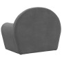 Anthracite gray soft plush children's sofa by , Baby and Toddler Furniture - Ref: Foro24-356982, Price: 38,54 €, Discount: %