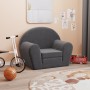 Sofá cama infantil felpa suave gris antracita de , Mobiliario para bebés y niños pequeños - Ref: Foro24-356994, Precio: 44,13...