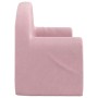 Pink soft plush 2-seater children's sofa by , Baby and Toddler Furniture - Ref: Foro24-357015, Price: 47,69 €, Discount: %