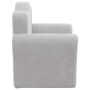 Light gray soft plush children's sofa by , Baby and Toddler Furniture - Ref: Foro24-357041, Price: 36,18 €, Discount: %