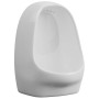 Urinario de pared con válvula de descarga cerámica blanco de vidaXL, Urinarios - Ref: Foro24-143986, Precio: 86,81 €, Descuen...