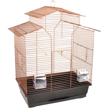 FLAMINGO Bird cage Numfor 1 copper 51x30x60 cm by FLAMINGO, Feet and bird cages - Ref: Foro24-432020, Price: 108,99 €, Discou...