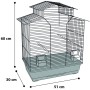 FLAMINGO Bird cage Numfor 1 copper 51x30x60 cm by FLAMINGO, Feet and bird cages - Ref: Foro24-432020, Price: 108,99 €, Discou...