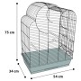 FLAMINGO Parakeet cage Wammer 1 copper 54x34x75 cm by FLAMINGO, Feet and bird cages - Ref: Foro24-439672, Price: 143,76 €, Di...