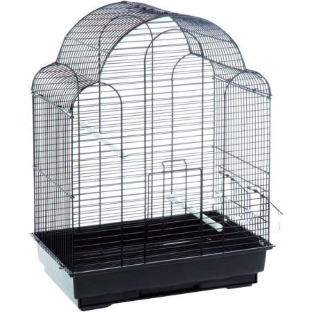 FLAMINGO Bird cage Bali black 46x30.5x58 cm by FLAMINGO, Feet and bird cages - Ref: Foro24-432023, Price: 72,32 €, Discount: %