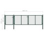 Grünes Gartentor aus Stahl 400x100 cm von vidaXL, Gartentore - Ref: Foro24-144311, Preis: 441,44 €, Rabatt: %