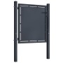 Puerta de valla para jardín acero gris antracita 100x75 cm de vidaXL, Puertas de jardín - Ref: Foro24-144517, Precio: 184,55 ...