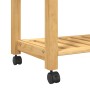 MONZA kitchen cart solid pine wood 60x40x90 cm by , Kitchen and dining carts - Ref: Foro24-376091, Price: 93,99 €, Discount: %