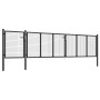 Anthracite gray steel garden gate 500x75 cm by vidaXL, garden gates - Ref: Foro24-144334, Price: 433,31 €, Discount: %