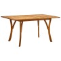 Juego de comedor de jardín de 5 piezas beige de , Conjuntos de jardín - Ref: Foro24-3072119, Precio: 506,09 €, Descuento: %